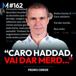 Caro Haddad, vai dar merd...