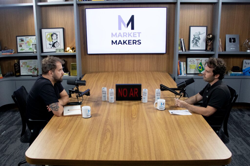 A alegria de estar do outro lado da bancada